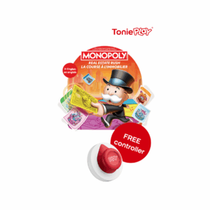 Tonieplay Monopoly Real Estate Rush Game & Controller