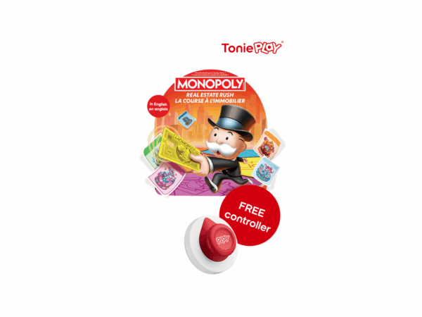 Tonieplay Monopoly Real Estate Rush Game & Controller