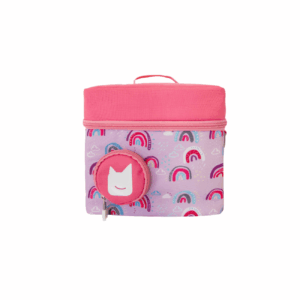 Listen & Go Bag Pink Rainbow | Toniebox Travel Case 3+