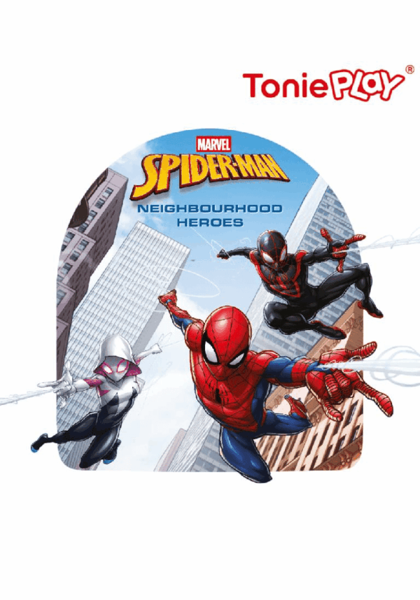 Tonieplay MARVEL: Spider-Man Neighborhood Hero Game Tonie | For Kids Ages 7+